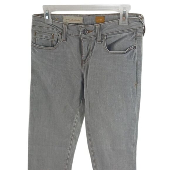 Pilcro and the Letterpress Jeans Blue Denim FV/Stet Skinny Womens Size 26 - Picture 3 of 7